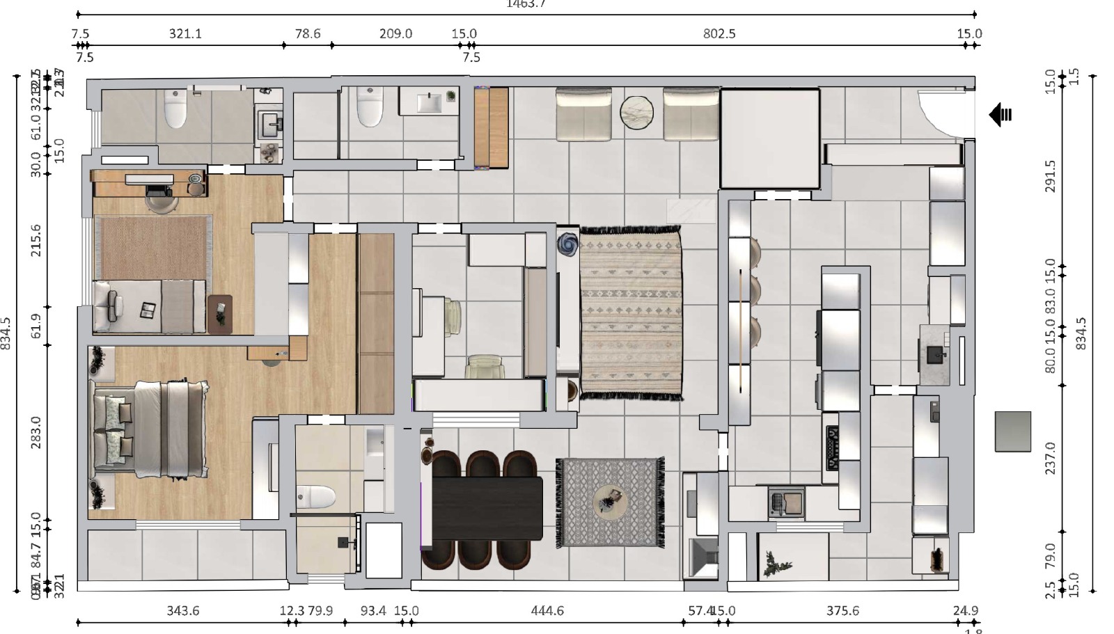 Projeto de interiores 5